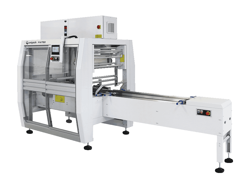 SMIPACK FW750 flowpackmachine bij Demca